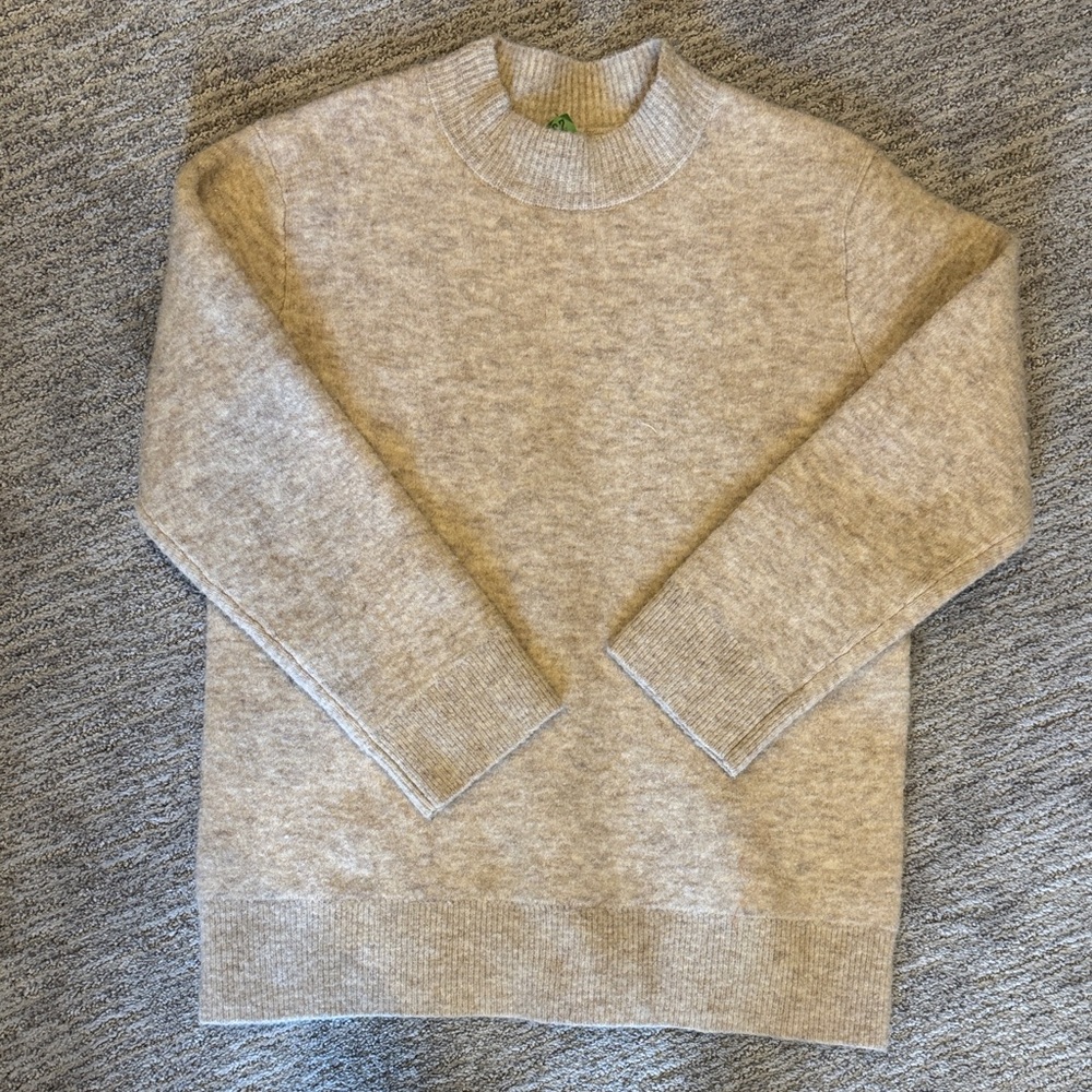 Vince Women's Cream Crew Neck Sweater